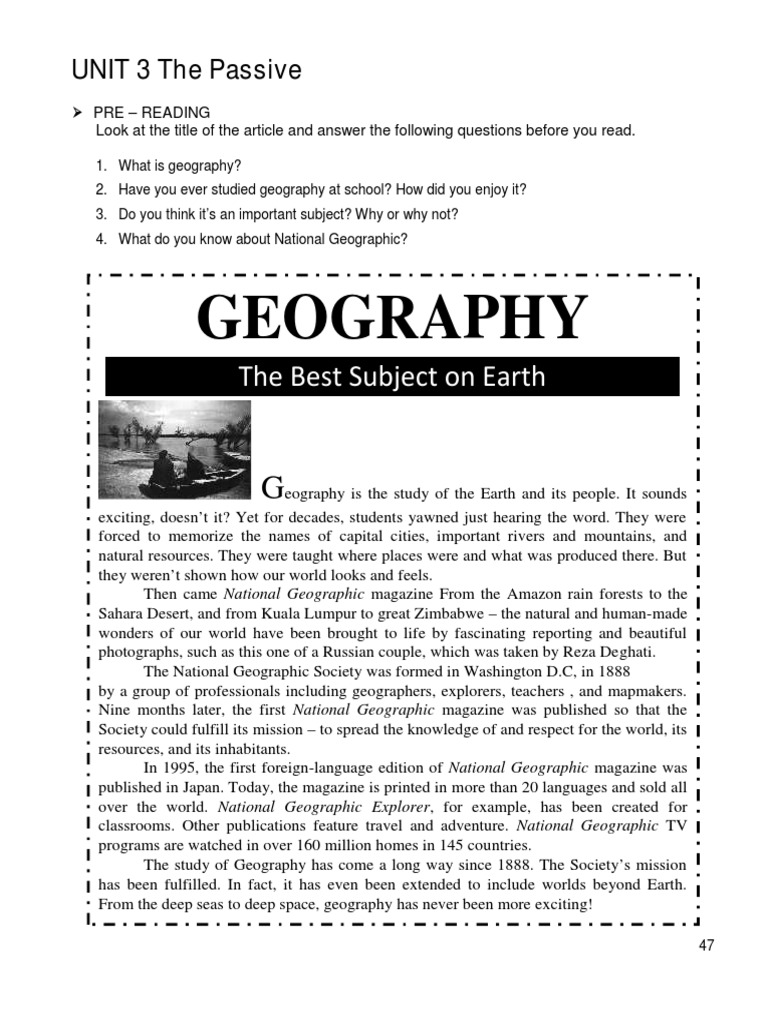 passive 3