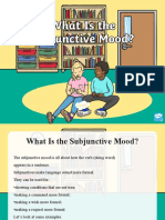 T C 254360 What Is The Subjunctive Mood Powerpoint - Ver - 1