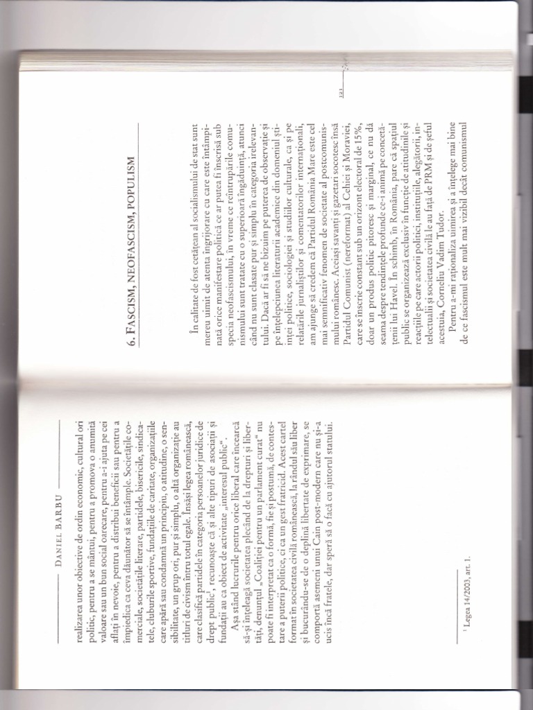 Daniel Barbu Politica Pentru Barbari