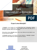 Ebook - Foco - Como Combater As Distrações!