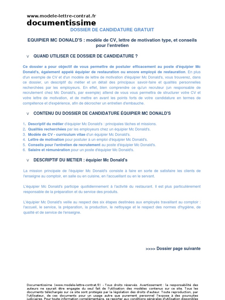 Equipier-mc-donald-s-exemple-cv-lettre-motivation-type 