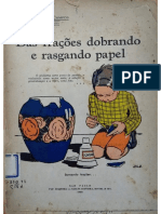 LIVRO ANTIGO - Das Frações Dobrando e Rasgando Papel - 1933 - José Ferraz de Campos