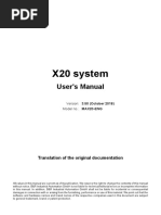 X20 System-ENG - V3.50 PDF