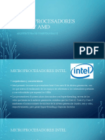 Microprocesadores Intel y amd