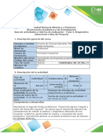 Guía de Actividades y Rubrica de Evaluación - Fase 2 - Diagnostico Situacional e Idea de Proyecto PDF