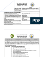 Principles of Teaching Course Syllabus