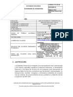 Diagnostico Financiero CFT