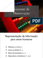 Sistemas de Numeração