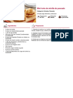 Mini Torta de Minilla de Pescado para 4 Personas PDF