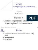 Capítulo 7 Circuitos Sequenciais - Latches, Flipflops, Registradores, Contadores