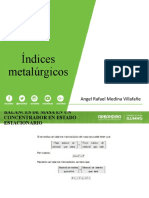 Indices Metalurgicos