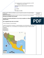 Actividades de La Semana Del 21 Al 25 de Septiembre de 2020 Historia 3