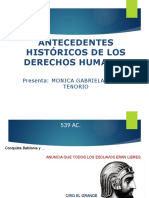 Historia de Derechos Humanos