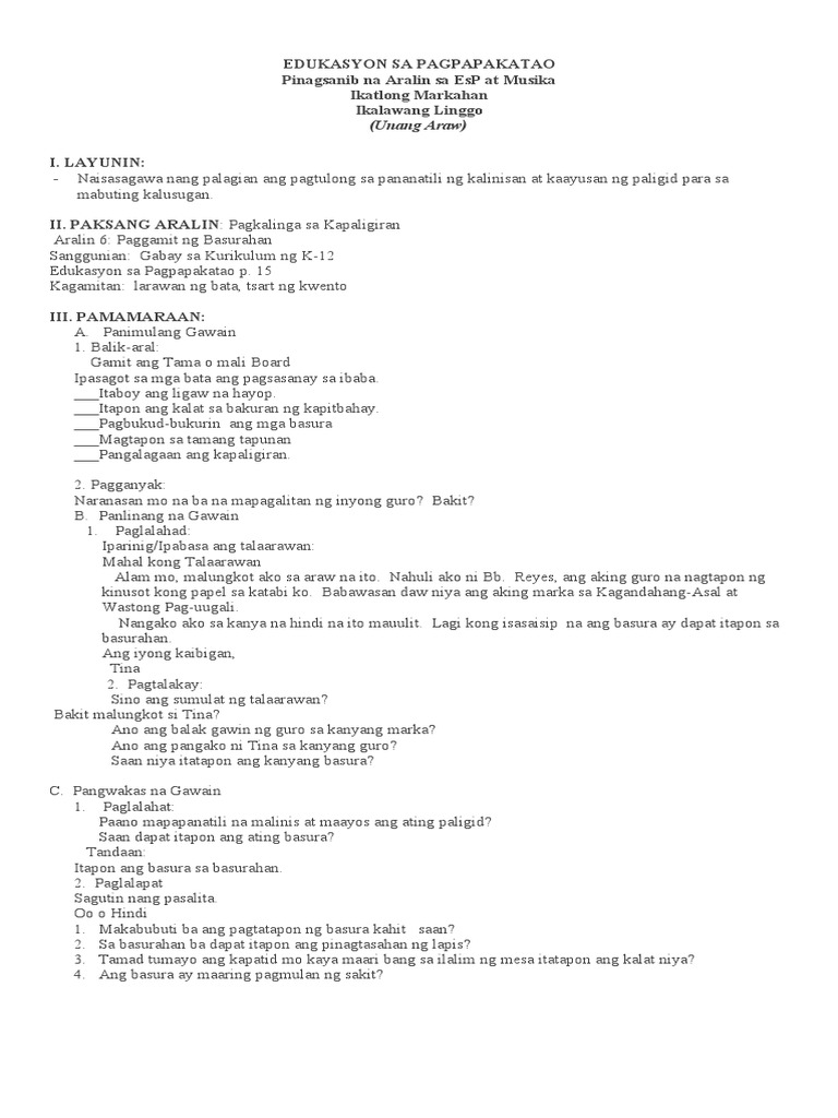 3RD Grading Week 2 | PDF