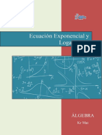 Ecuación Exponencial y Logarítmica PDF