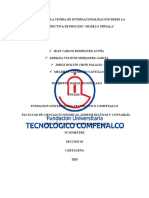 TALLER DE LA TEORIA DE INTERNACIONALIZACION DESDE LA PERSPECTIVA DE PROCESO “MODELO UPPSALA”.docx