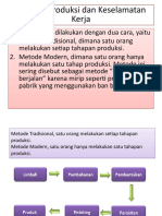 Metode Produksi dan Keselamatan Kerja