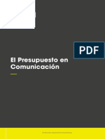 002 El Presupuesto en Comunicacion PDF