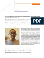 Do Lugar de Fala Ao Corpo Como Lugar de Diálogo Raça e Etnicidades Numa Perspectiva Comunicacional - Muniz Sodre PDF