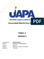 Tarea V Desarrollo