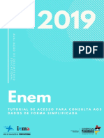 Acesso simplificado aos dados do ENEM 2019