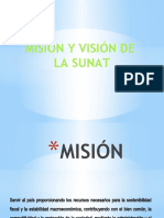 Mision y Vvision SUNAT ....