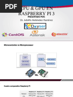 Cpu & Gpu en Raspberry Pi 3: Dr. Adolfo Meléndez Ramírez