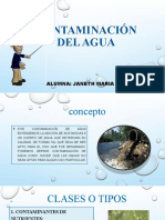 CONTAMINACIÓN DEL AGUA