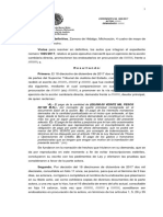 Sentencia definitiva sobre juicio ejecutivo mercantil por cheque impago