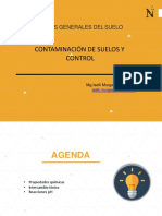 Contaminación de suelos y control