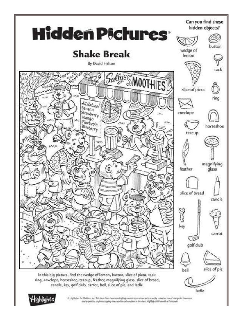 Hidden Pictures | PDF