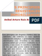 Principios Registrales Inmobiliarios - Ruiz