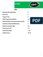 Facilitator Guide: Robotics Kit Facilitator