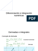 Unidad 06 - Diferenciacion e Integracion Numericas