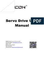 Servo Drive User Manual: Technical Support: Skype: FCWKKJ Phone: 86-591-87868869 QQ: 1043098682 Technical Forum