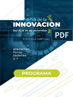 Programa-Semana de La Innovacion 2020 PDF
