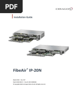 Fibeair Ip-20N: Installation Guide