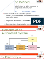 Elements of Automation