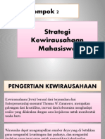 Strategi Kewirausahaan Mahasiswa