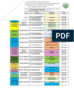 Horario de Superacion Bachillerato y Primaria