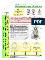 Boletin No 11 -  FDS Fichas de Datos de Seguridad Bajo Criterios del SGA