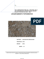 Informe Topografico de Acceso de Via