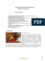 Guía de aprendizaje sobre circuitos eléctricos