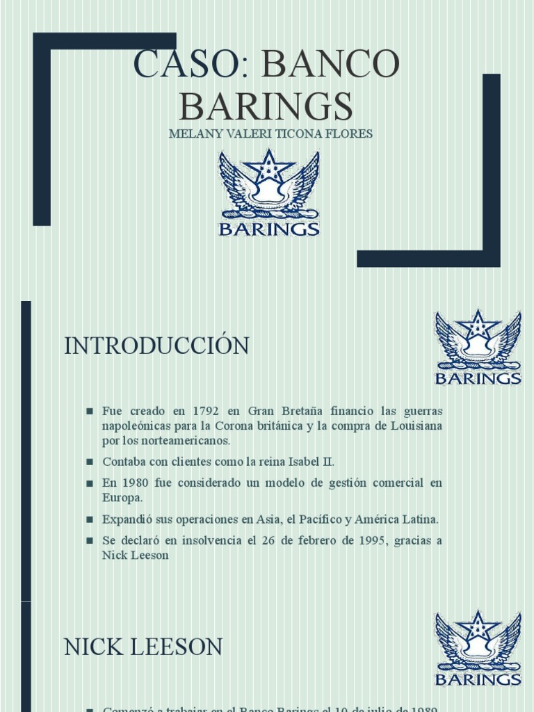 Caso Barings PDF