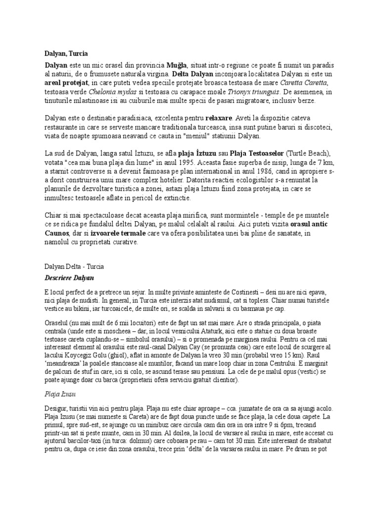 Dalyan | PDF