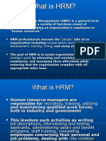 What Is HRM?: "People" Compensation and Benefits Career Development, Training, Hiring Meet Their Strategic Goals