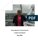 Every Woman's Travel Journal London and Ireland May 2001