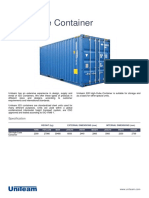 20ft High Cube Container PDF