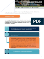 Causas y Consecuencias de La Violencia Contra Las Adolescencias PDF