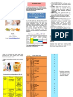 Leaflet - Makanan Sehat Untuk Bayi II